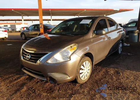 2015 Nissan Versa 1.6 S+ из США, поврежденный, VIN 3N1CN7AP3FL803693